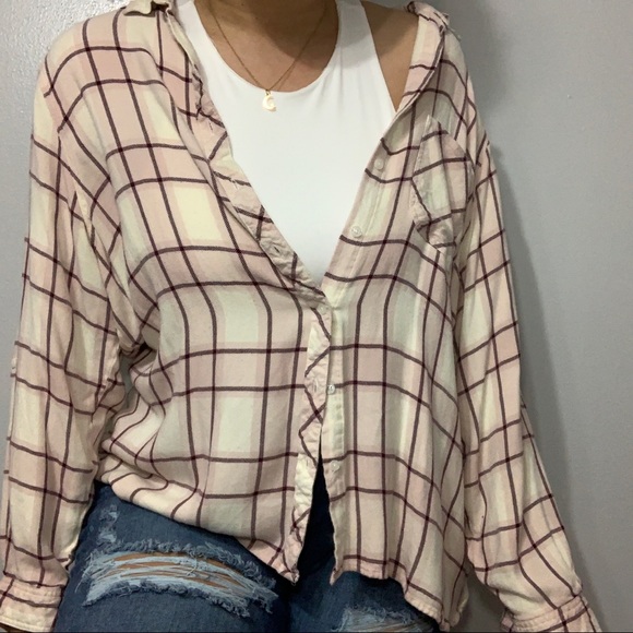 Max Jeans Tops - ★ BABY PINK EXTRA SOFT FLANNEL